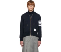 Navy Classic 4-Bar Hoodie