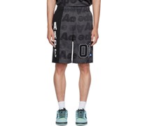 Black Moonface Shorts