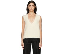 SSENSE Exclusive Off-White Cropped Vest