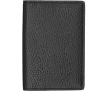 Black Textured Wallet