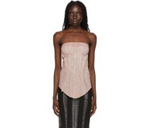 Pink Tube Bustier
