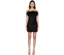 Black Boheme Slip Minidress