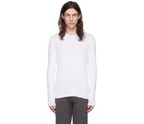 White Cotton Sweater