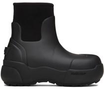 Black Rubber Boots