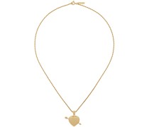 Gold Cupid Necklace