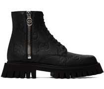 Black GG Boots