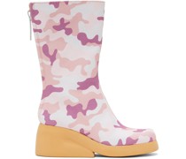 Pink Camper Edition Camo Boots