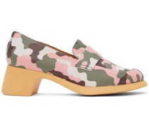 Multicolor Camper Edition Camo Loafers