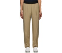Beige Everyday Trousers