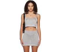Silver Heavy Metal Tank Top