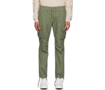 Green Relaxed Cargo Pants