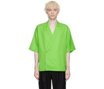Green Wrap Shirt