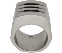Silver Grill Thumb Ring