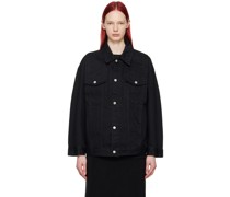 Black Oversized Denim Jacket