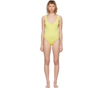 Yellow Scrunch Ruby One-Piece Swimsuit