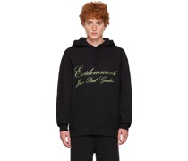 Black 'Évidemment' Hoodie