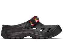 Black Suicoke Edition Mok Curb Sandals
