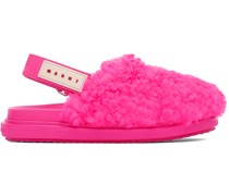 Pink Sabot Strap Loafers