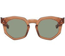 Brown Composite Sunglasses