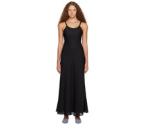 Black Georgie Maxi Dress