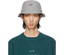 Grey Crusher Bucket Hat
