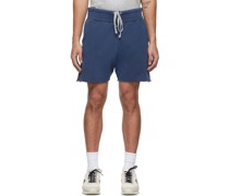 Blue French Terry Yacht Shorts