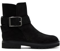 Black Hather Boots