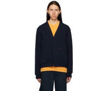 Navy Rugby Cardigan