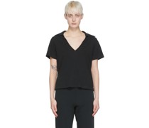 Black Cotton Polo