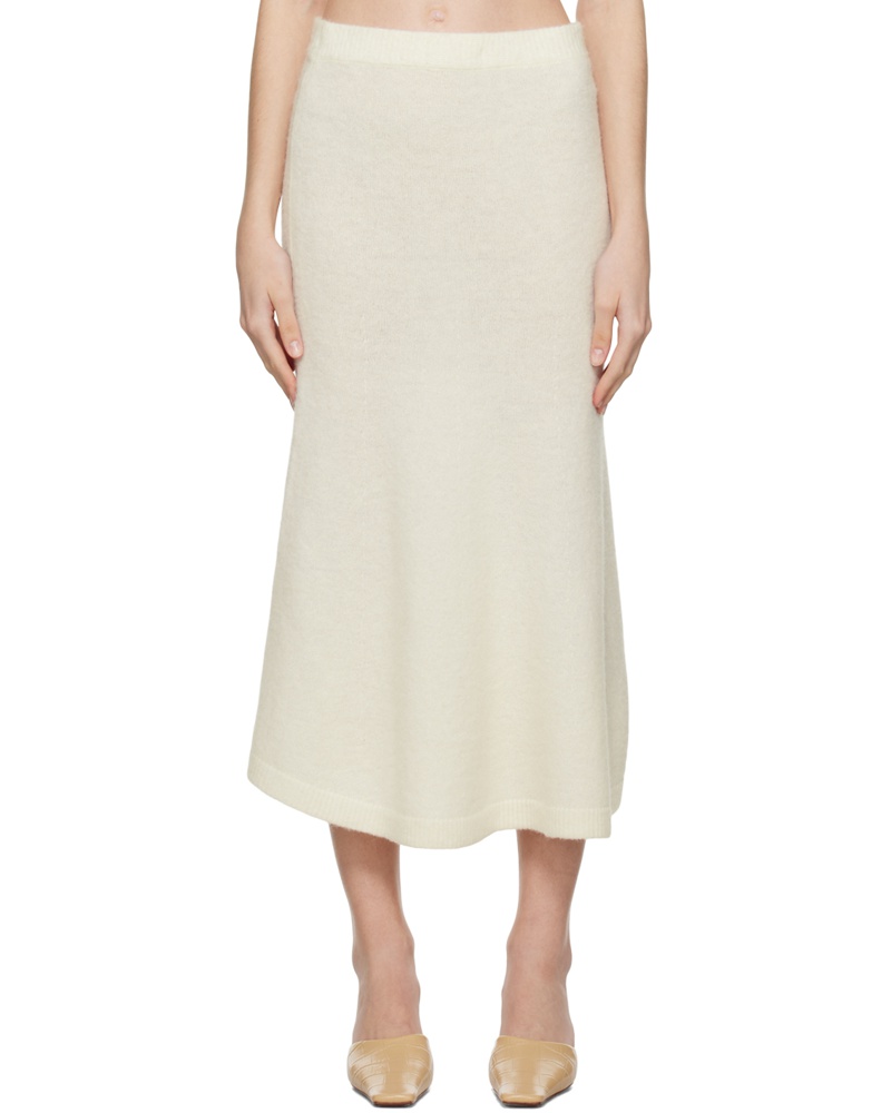 The Garment Damen Off-White Courchevel Midi Skirt