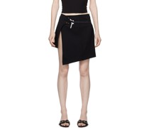 Black Caliche Miniskirt