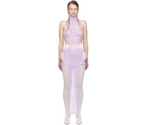 Purple Shayne Oliver Edition Minidress