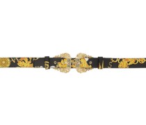 Black Chain Couture Belt