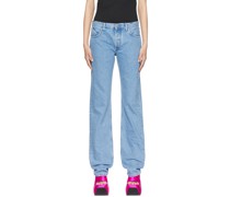 Blue Boyfriend Jeans