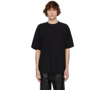 Black Piqué Pocket T-Shirt