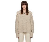 Beige Batu Turtleneck
