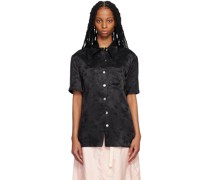 SSENSE Exclusive Black Embroidered Shirt