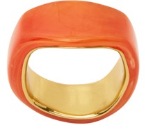 Gold & Orange A Virtuous Circle Ring