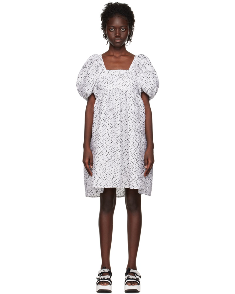 Cecilie Bahnsen Damen SSENSE Exclusive White Tilde Dress