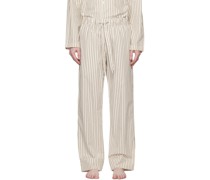 Off-White Striped Pyjama Pant