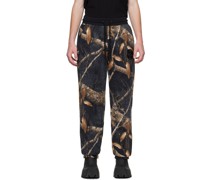 Black Post Malone Edition Camouflage Lounge Pants