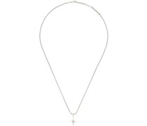 SSENSE Exclusive Silver Starflower Necklace