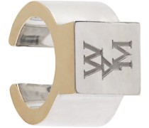 Silver & Gold Logo Ear Cuff