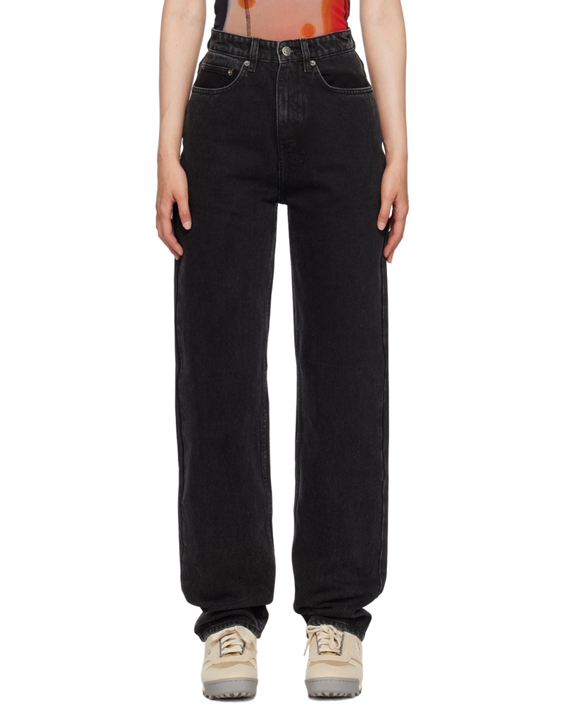 ksubi Damen Black Playback Jeans