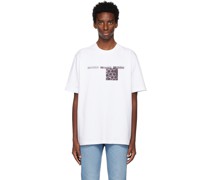 White Haider Texture T-Shirt