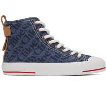 Navy Aryana Sneakers