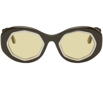 Brown Mount Bromo Sunglasses