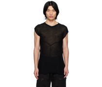Black Cap Sleeve T-Shirt