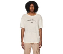 White Printed T-Shirt