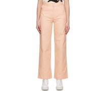 Pink Workwear Jeans